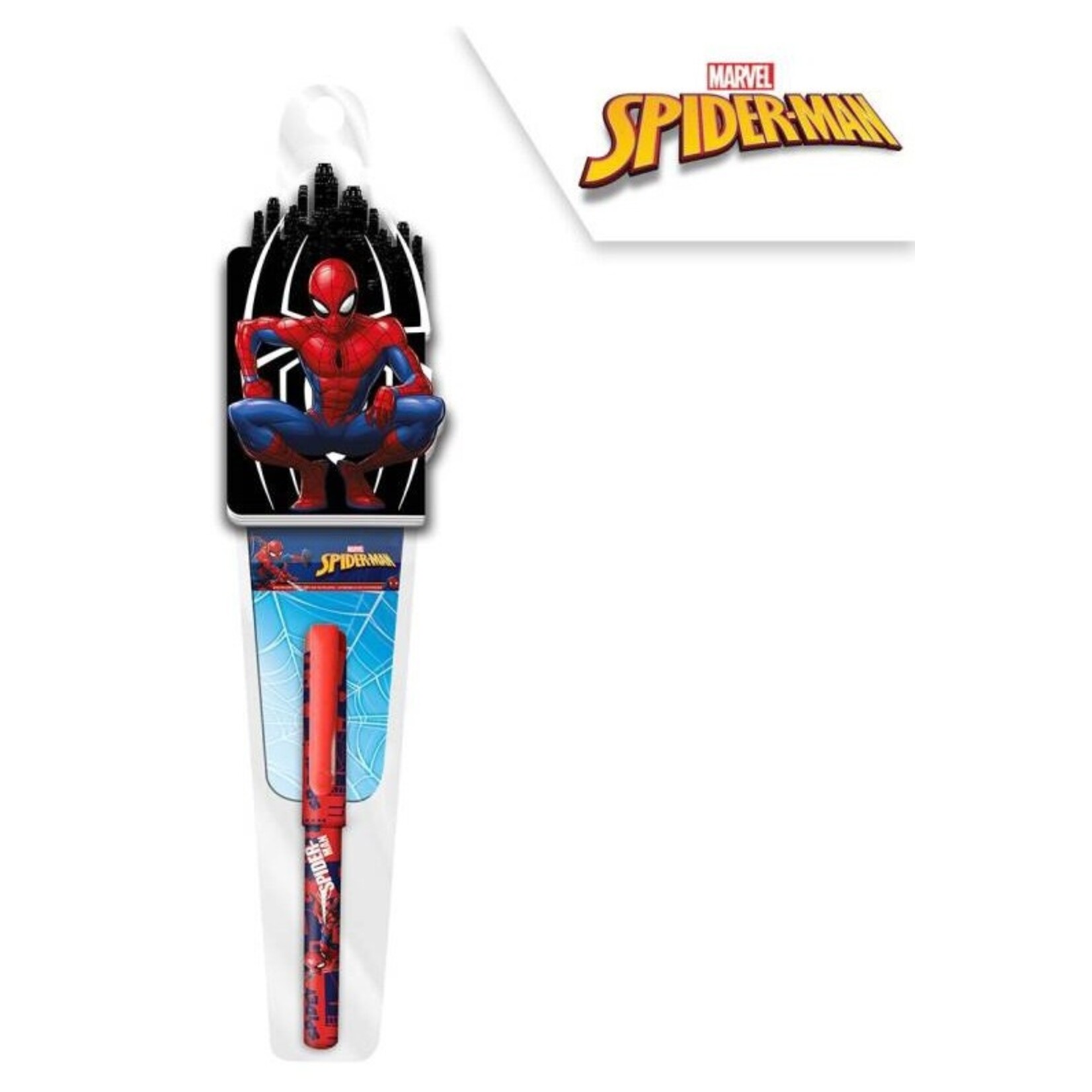 Spiderman Notizbuch + Bleistift