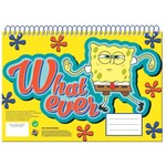 SpongeBob A/4 Spiral-Skizzenbuch 30 Blatt
