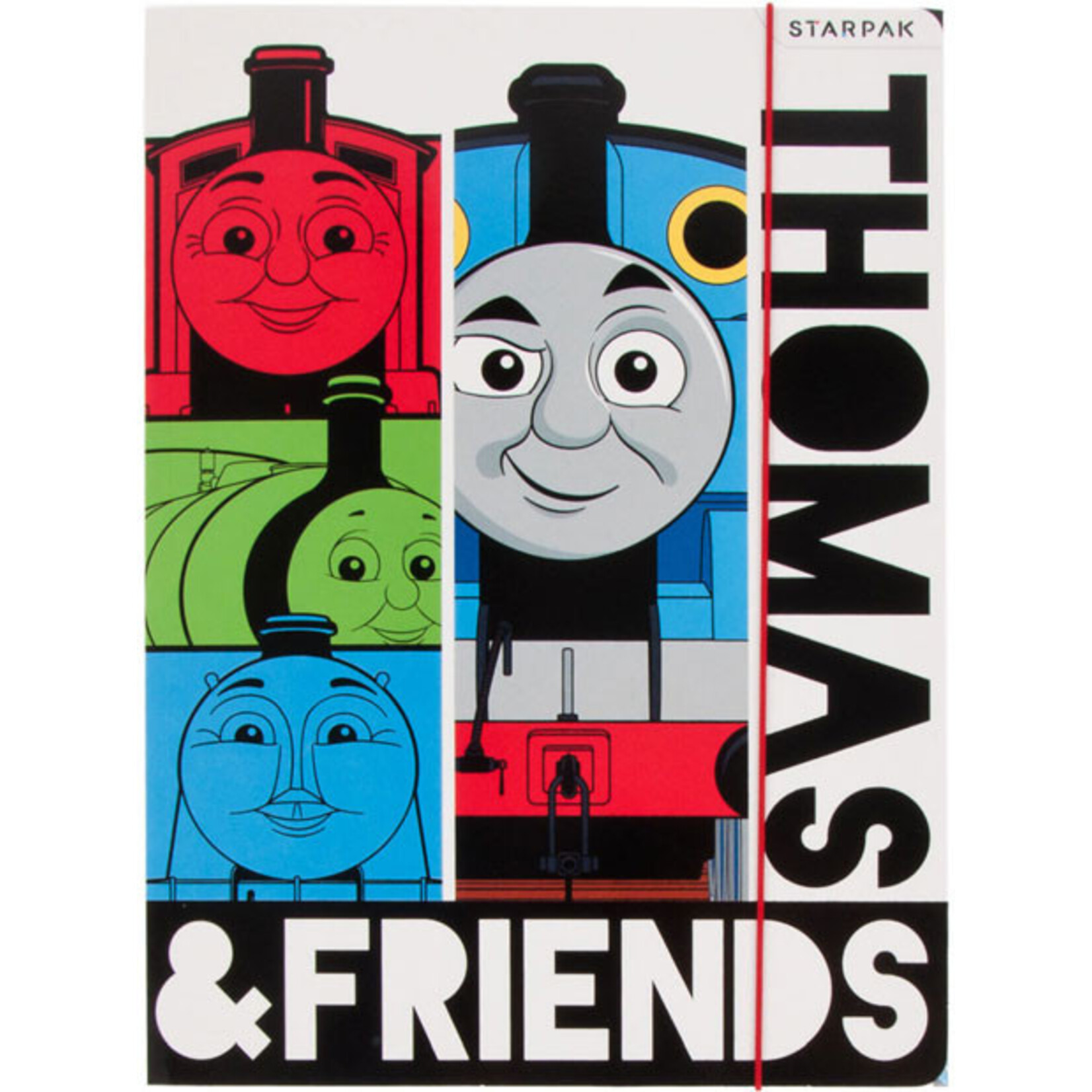 Thomas and Friends A/4 Gummi-Ordner