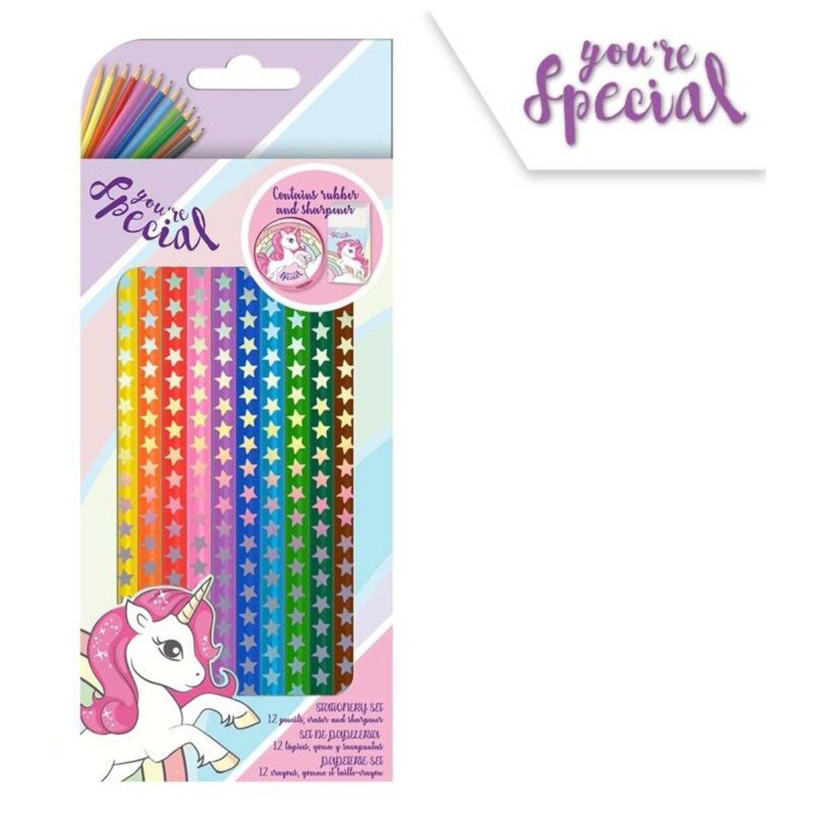 Einhorn Schreibwaren-Set
