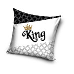King Kissenbezug 40x40 cm