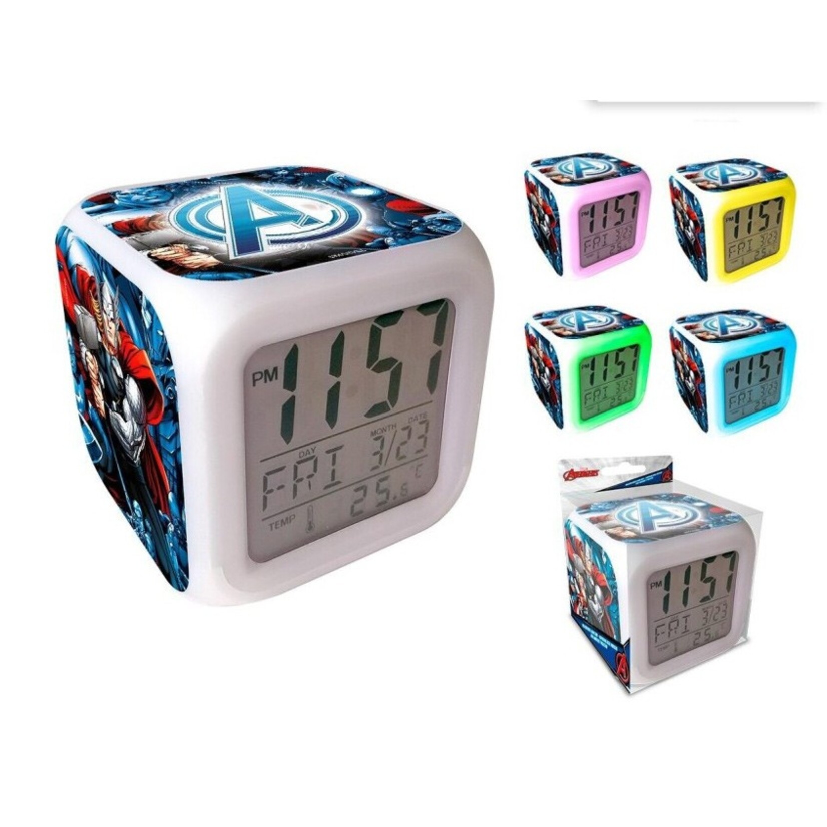 Avengers Digital Wecker