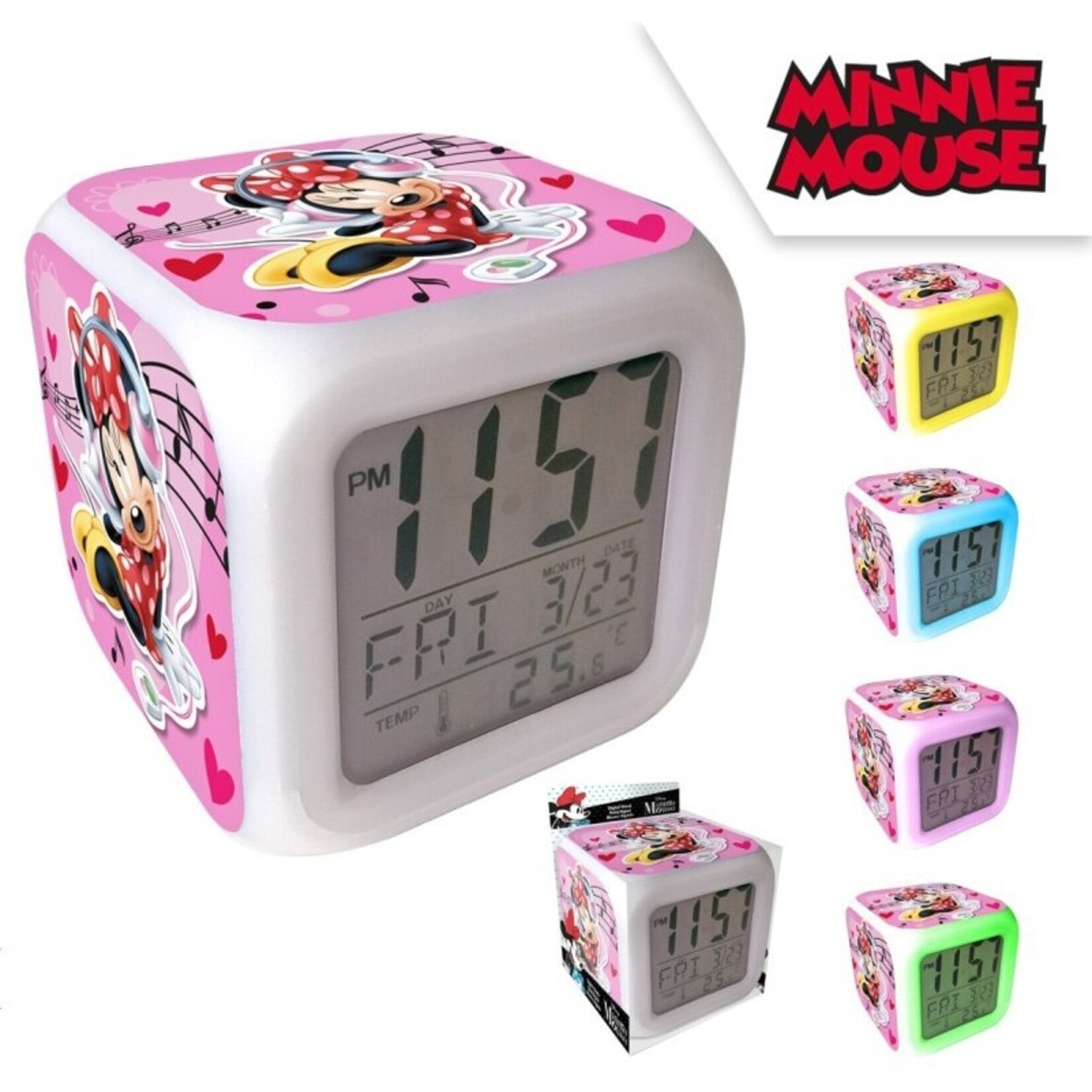 Disney Minnie Music Digital Wecker