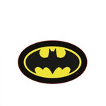 Batman Form-Kissen, dekoratives Kissen 37x23 cm