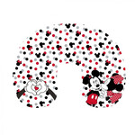 Disney Minnie, Mickey Love Reisekissen, Nackenkissen 35x30