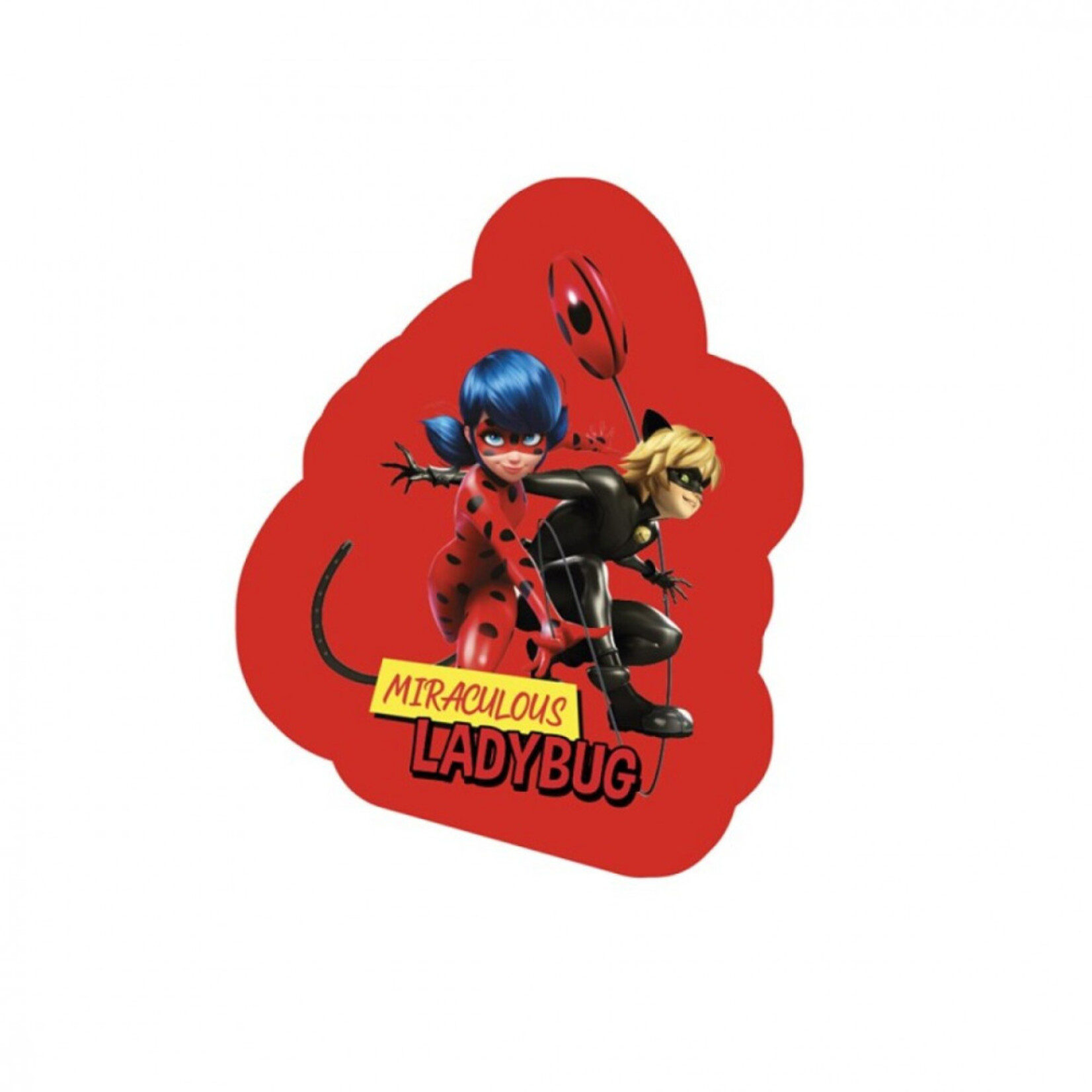 Miraculous Ladybug Form-Kissen, dekoratives Kissen 28x40 cm