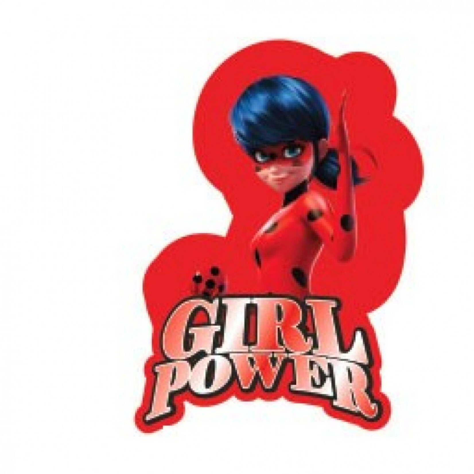 Miraculous Ladybug Power Form-Kissen, dekoratives Kissen 40x26 cm