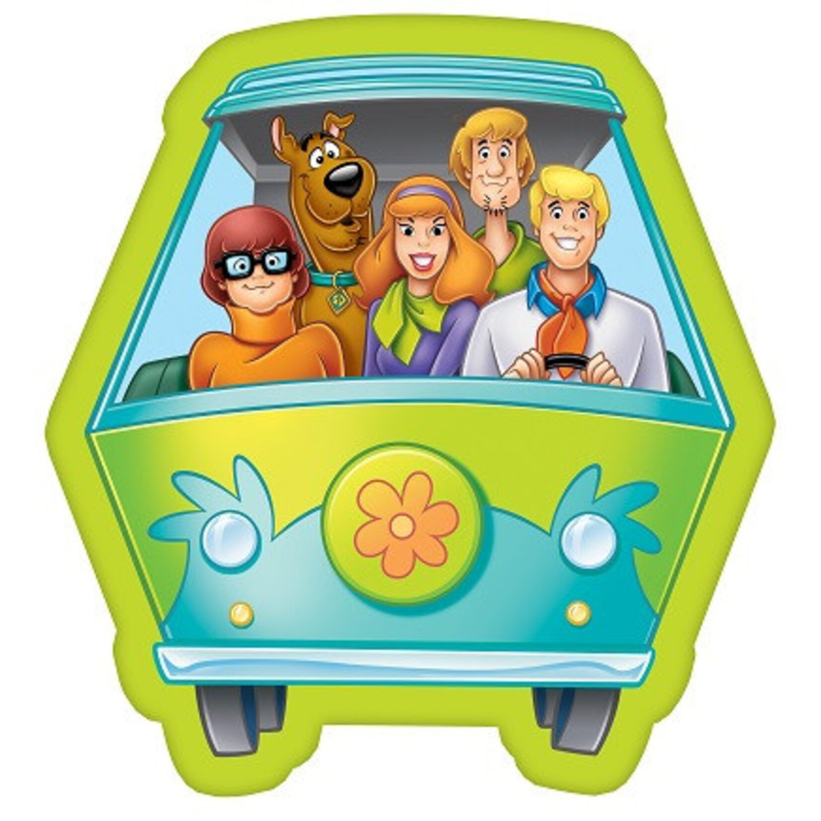 Scooby-Doo Mystery Machine Formkissen