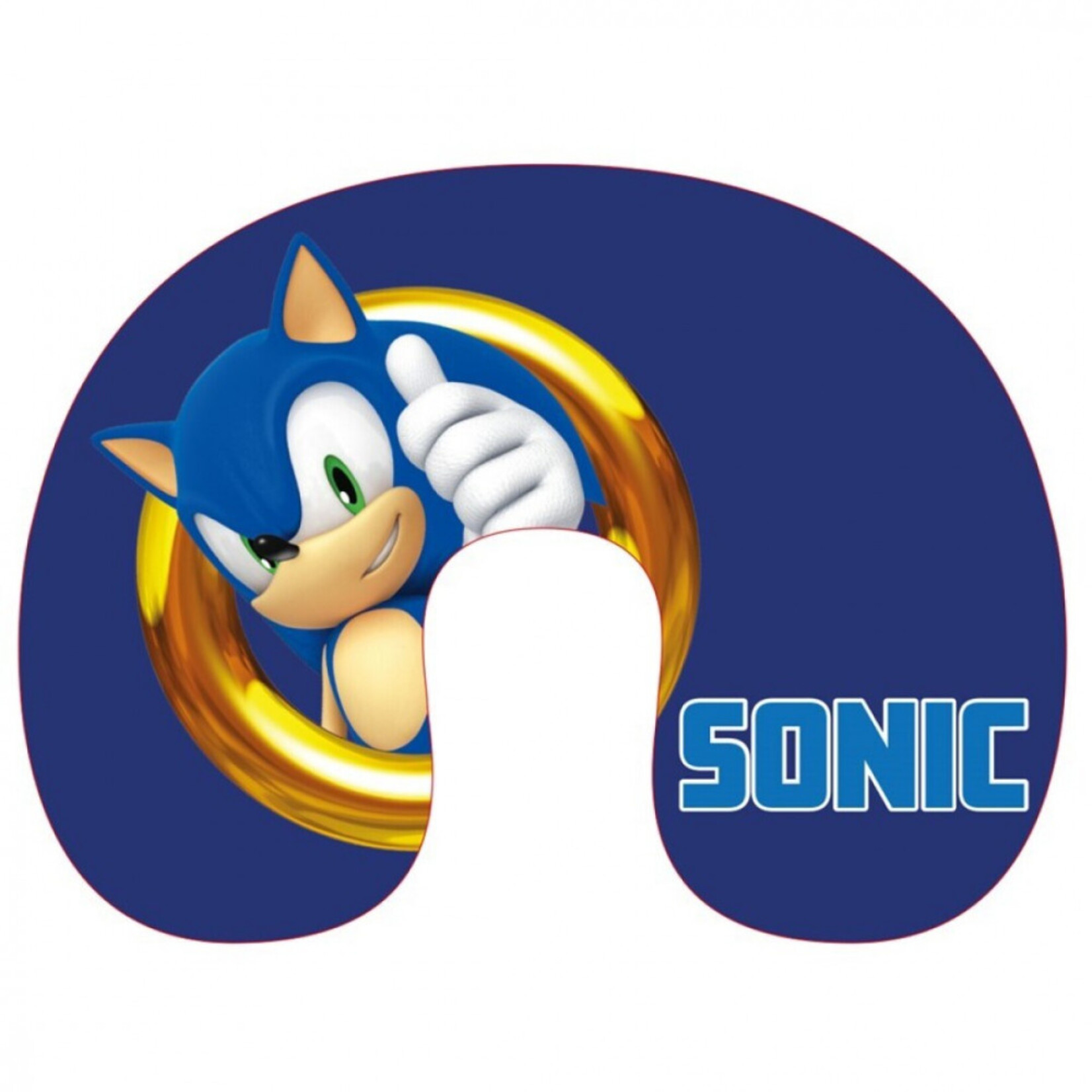 Sonic the Hedgehog Sonic the Hedgehog Reisekissen, Nackenkissen 35x30