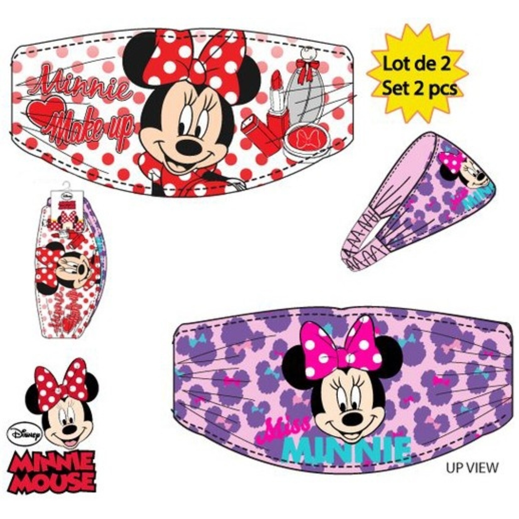 Disney Minnie Haarbänder Set (2 Stücke)