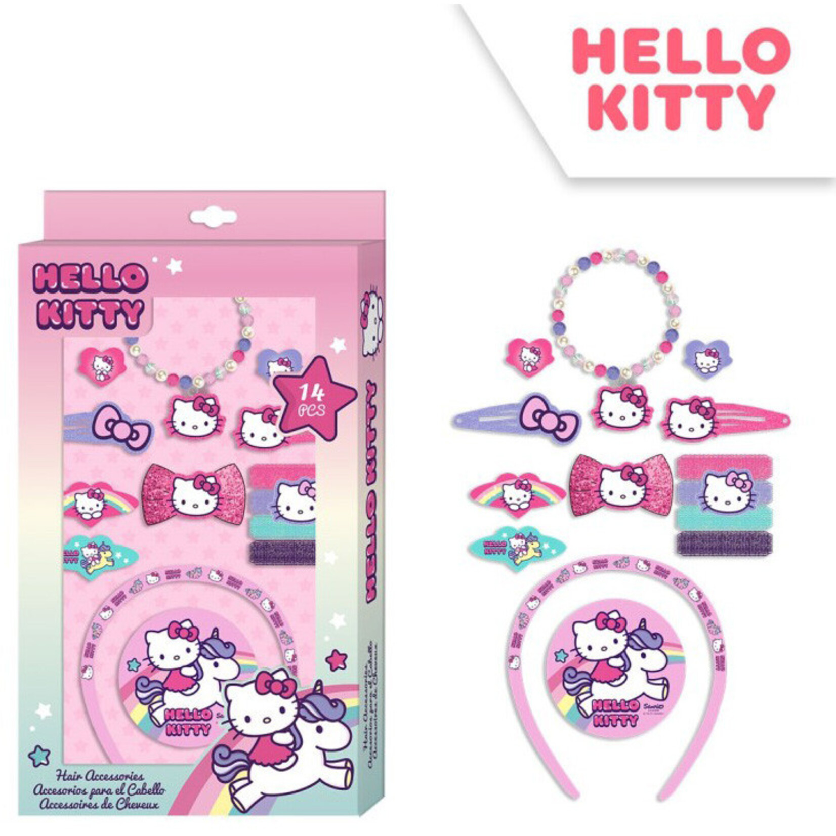 Hello Kitty Haar-Zusätze Set