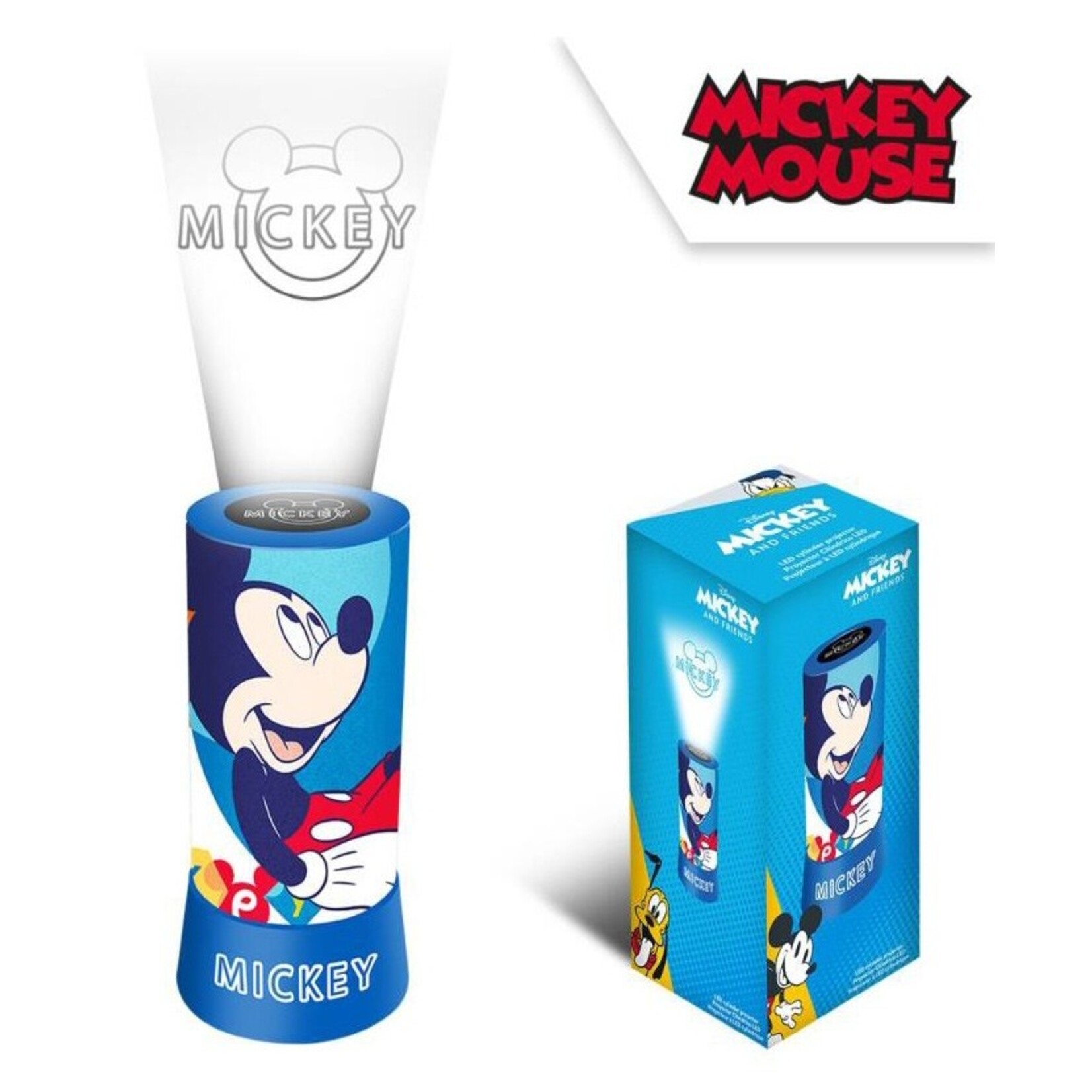 Disney Mickey 2-in-1 Beamer, Lampe, Nachtlicht