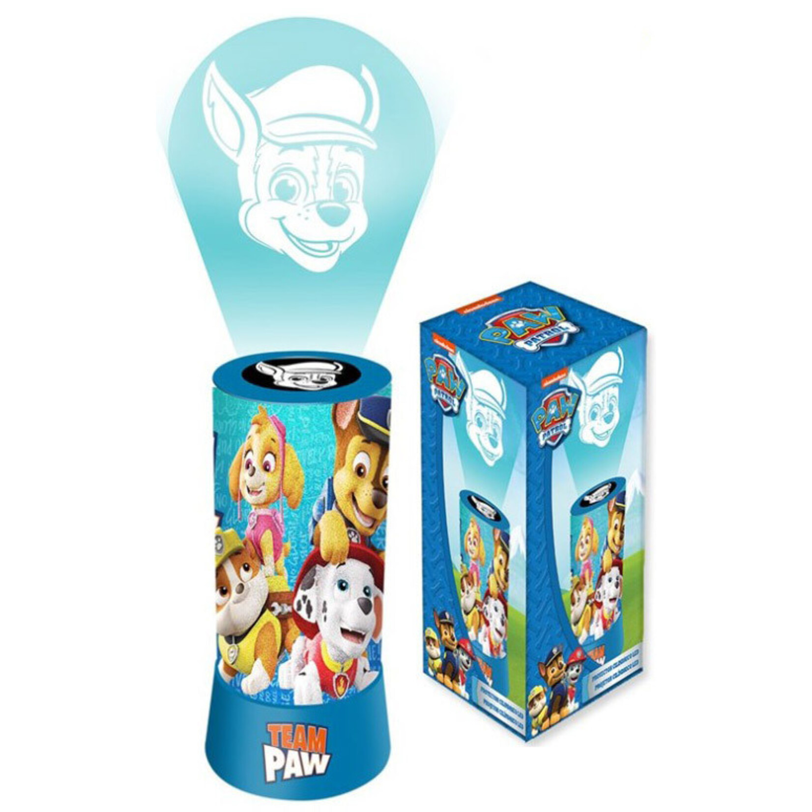 Paw Patrol Paw Patrol 2-in-1 Beamer, Lampe, Nachtlicht