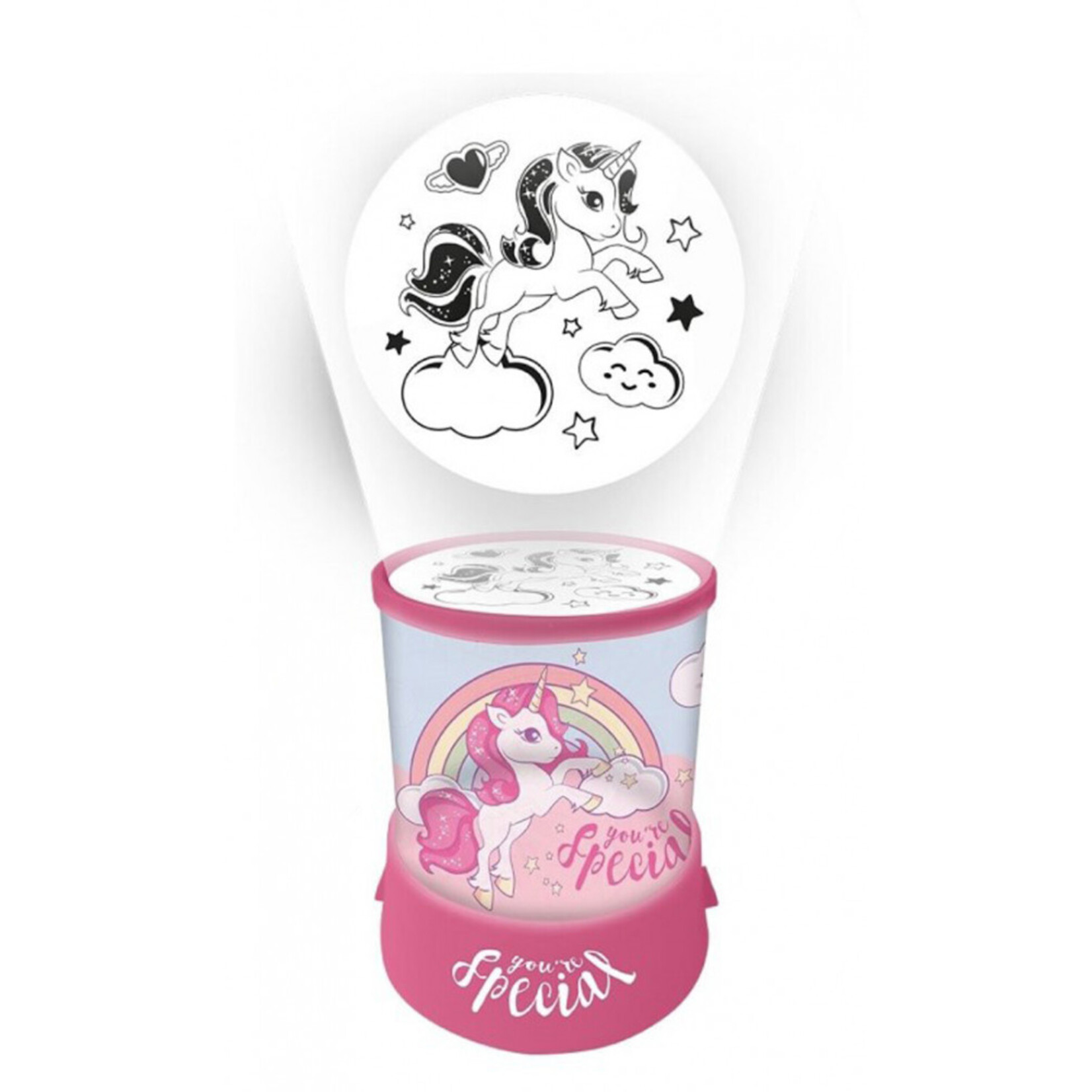 Einhorn Special 2-in-1 Beamer, Lampe, Nachtlicht