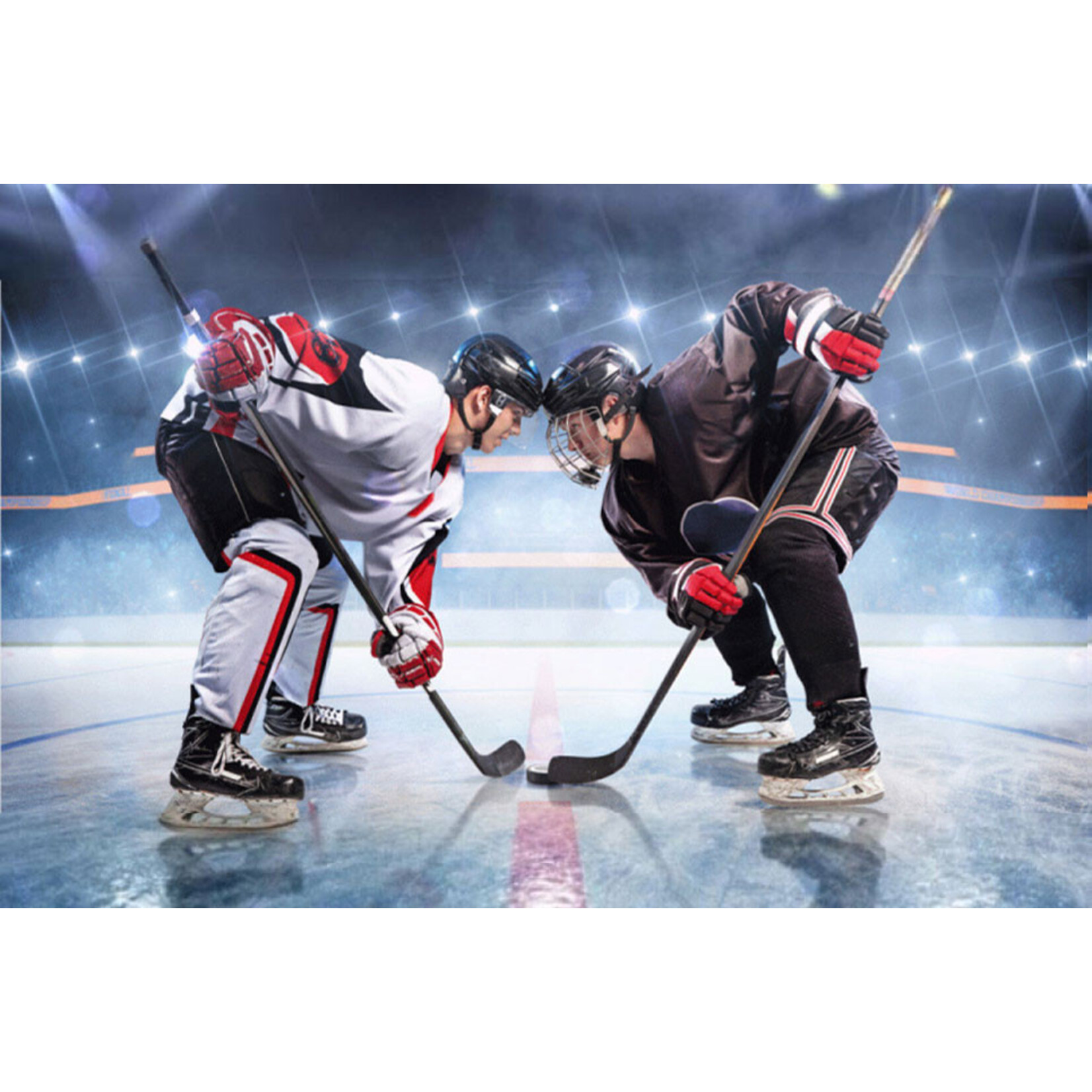 Eishockey Fleecedecke 100*140 cm