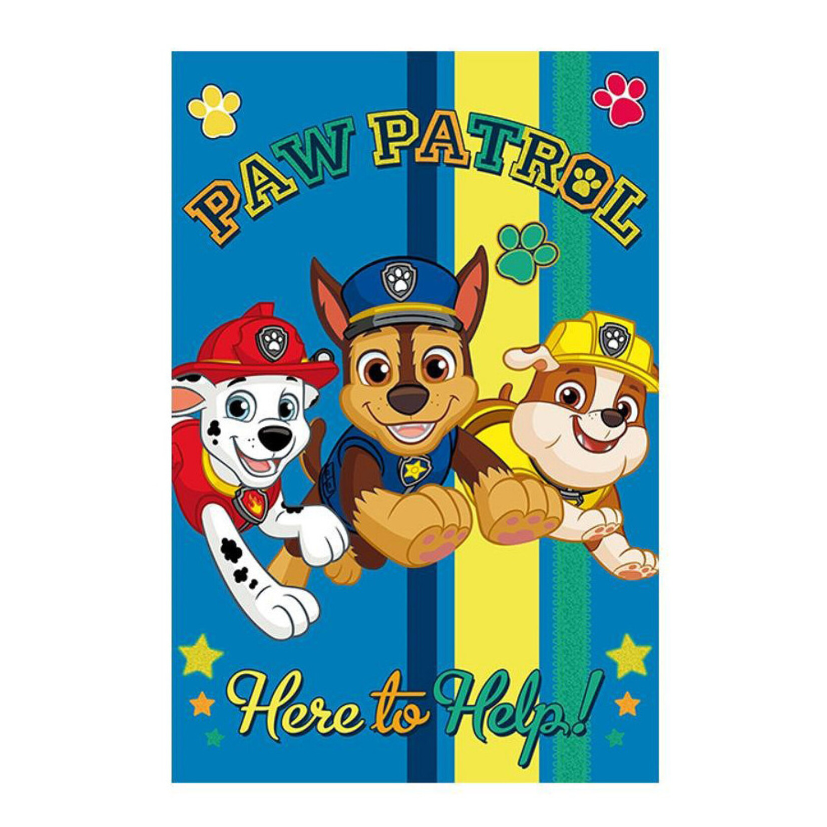 Paw Patrol Paw Patrol Help Polarfleece-Decke 100*150 cm