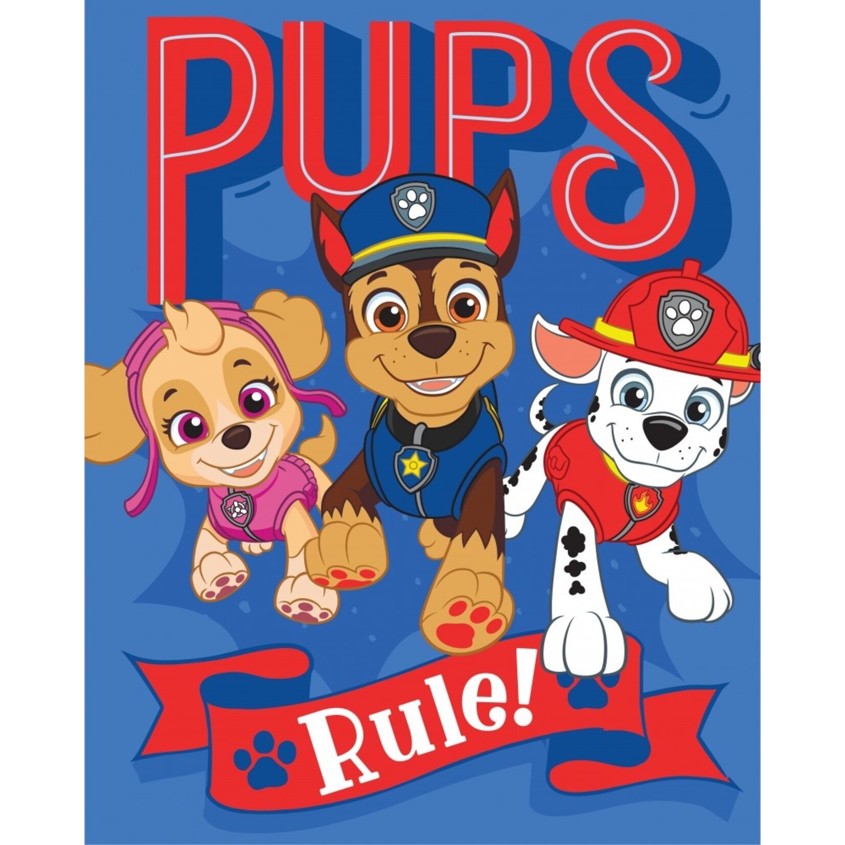 Paw Patrol Paw Patrol Fleecedecke 130*170 cm