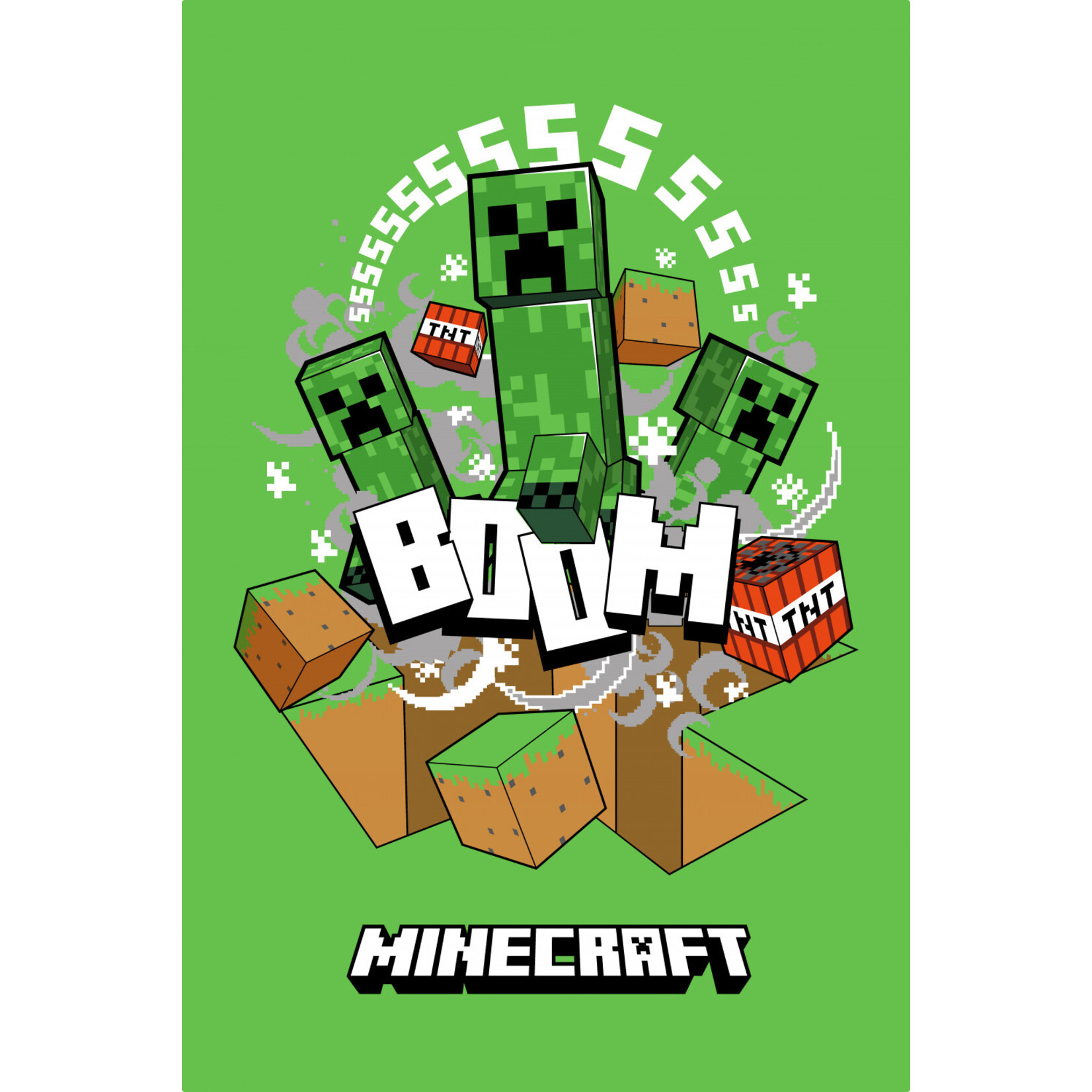 MINECRAFT Minecraft Fleecedecke 100*150 cm