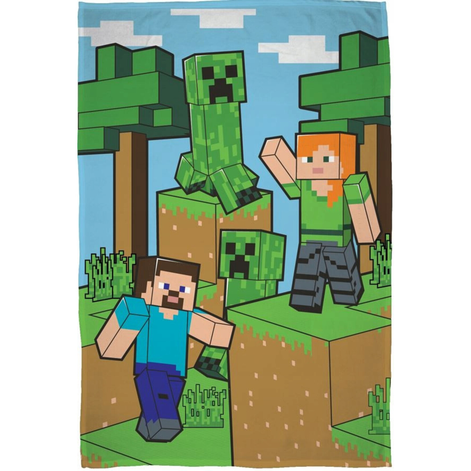 MINECRAFT Minecraft Fleecedecke 100*150 cm