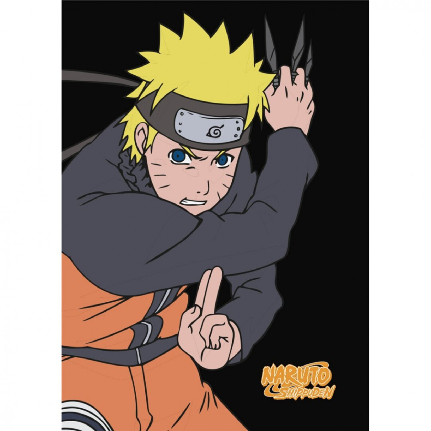 Naruto Naruto Fleecedecke 100x140 cm