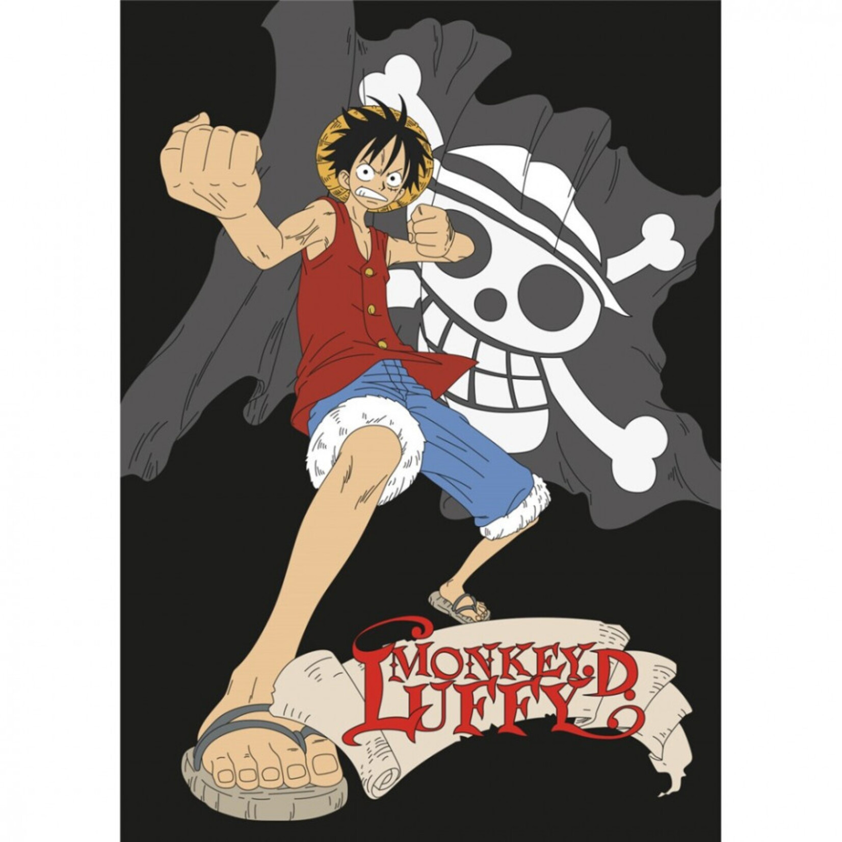 One Piece Fleecedecke 100x140 cm