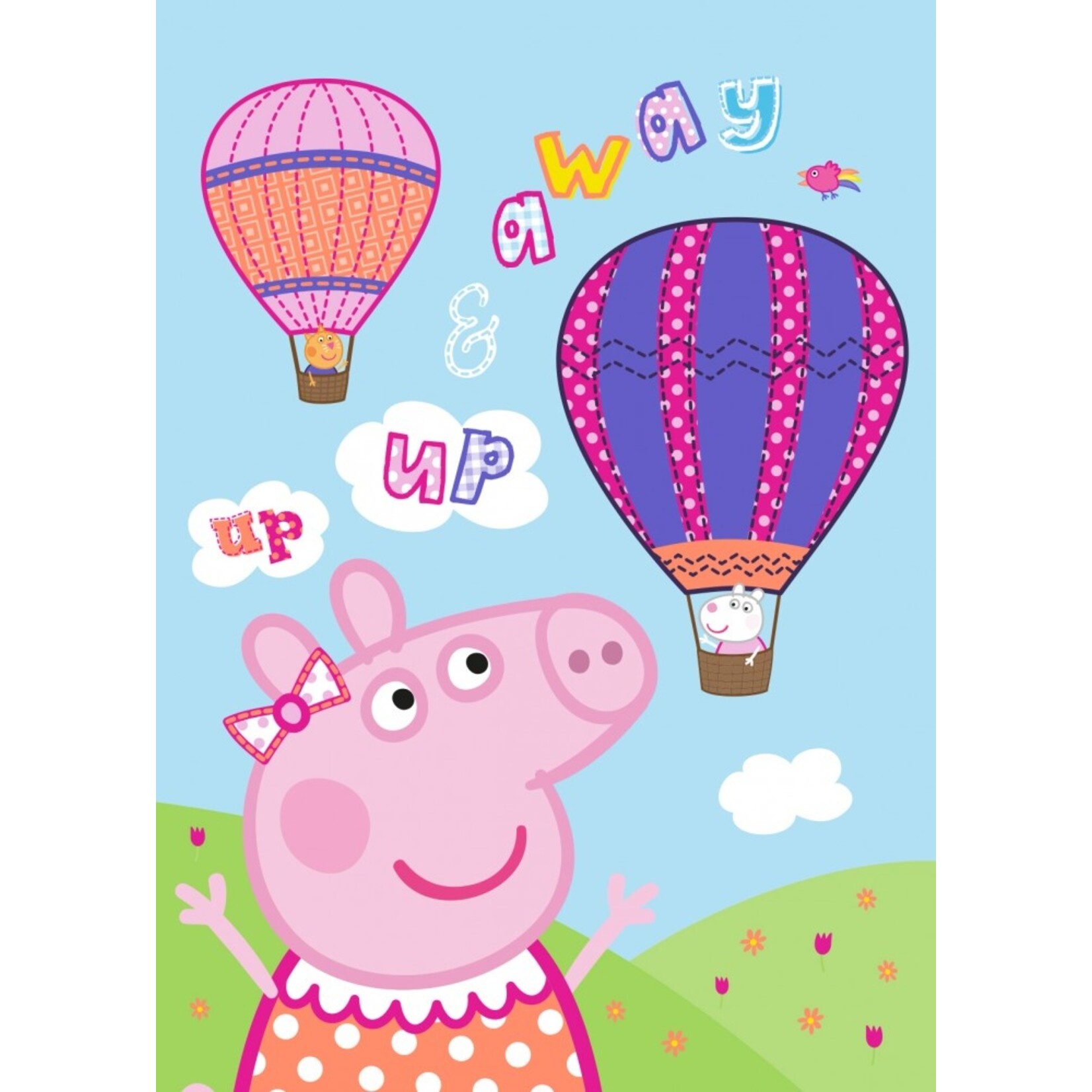 Peppa Wutz Fleecedecke 100*140 cm