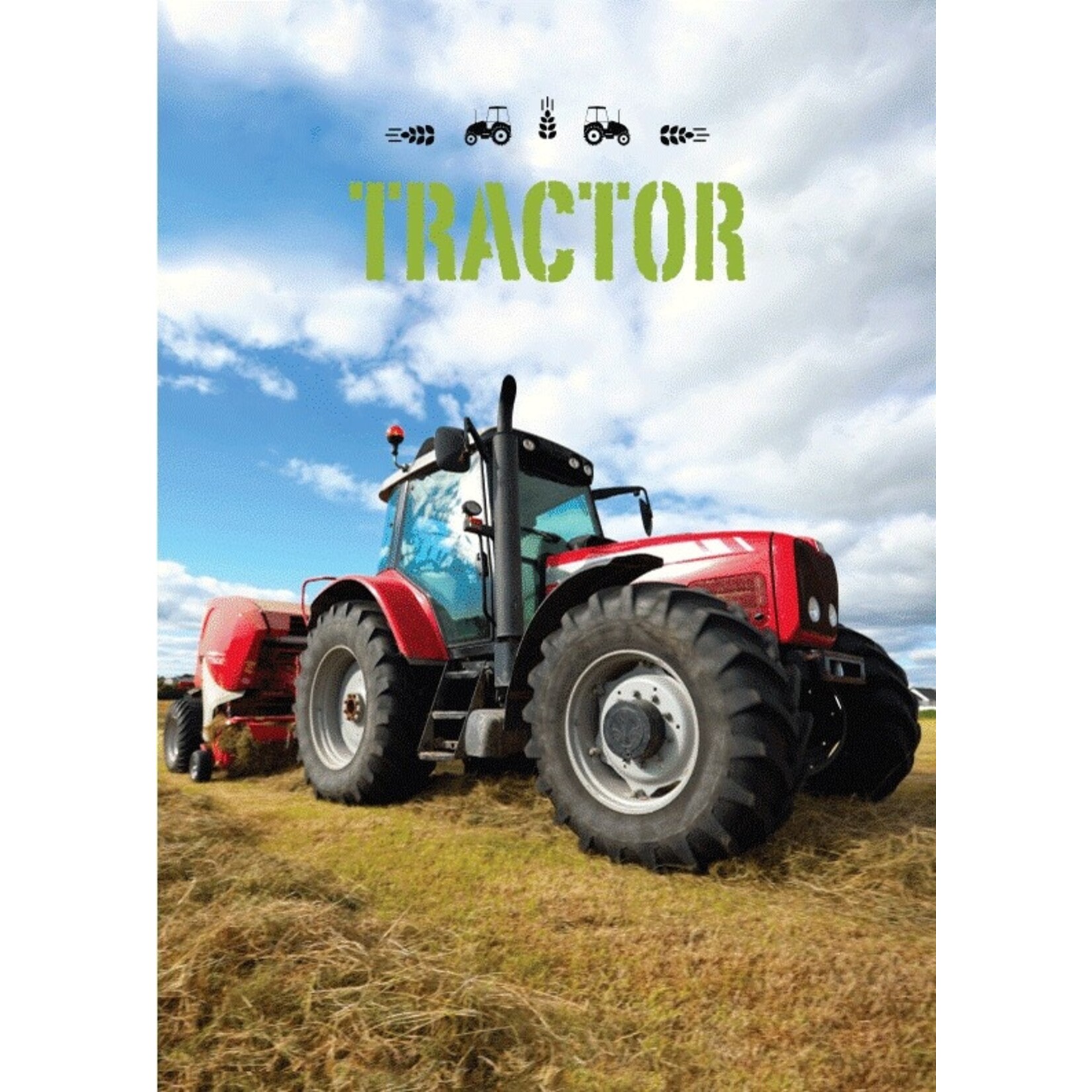 Traktor Fleecedecke 100*140 cm