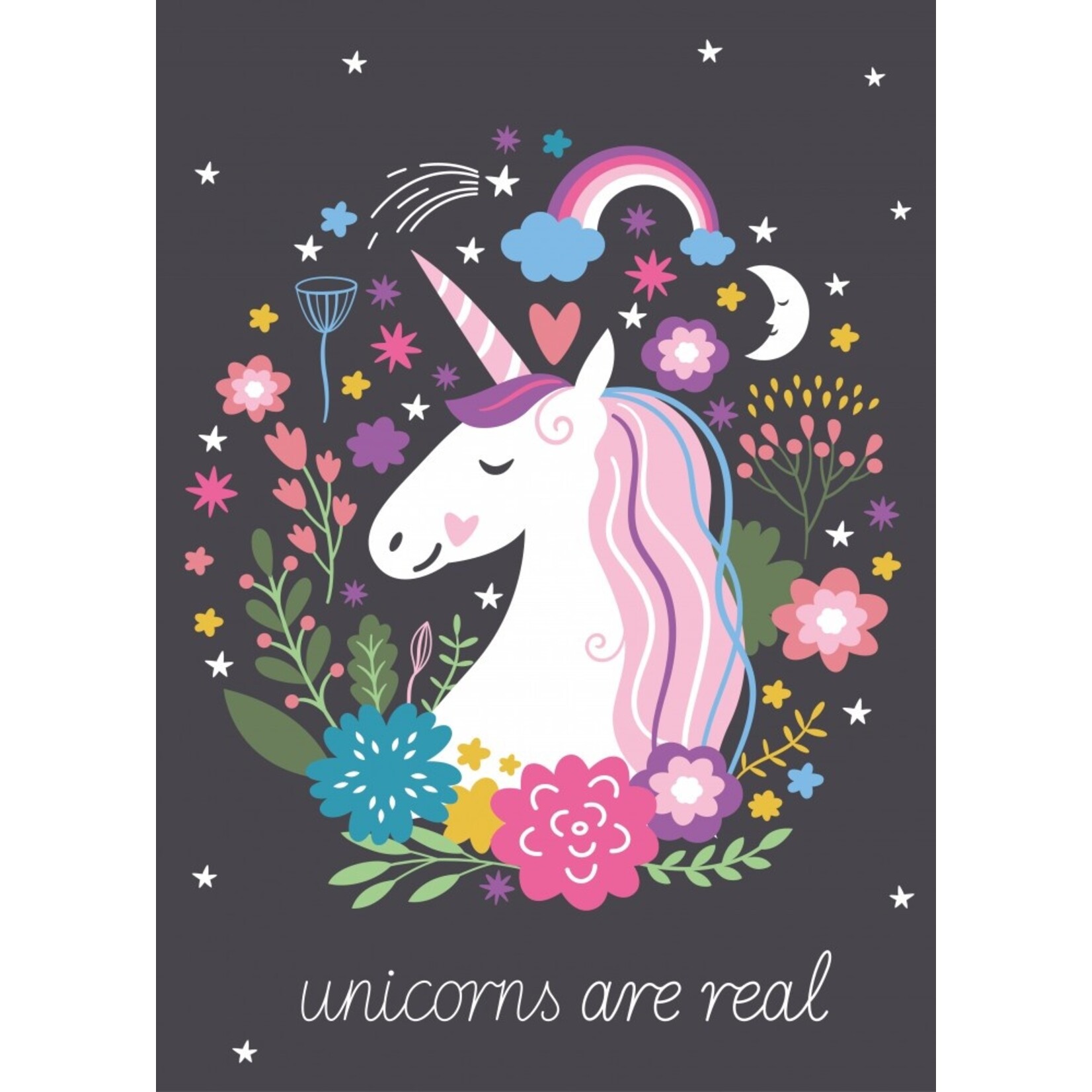 Einhorn Fleecedecke 100*140 cm
