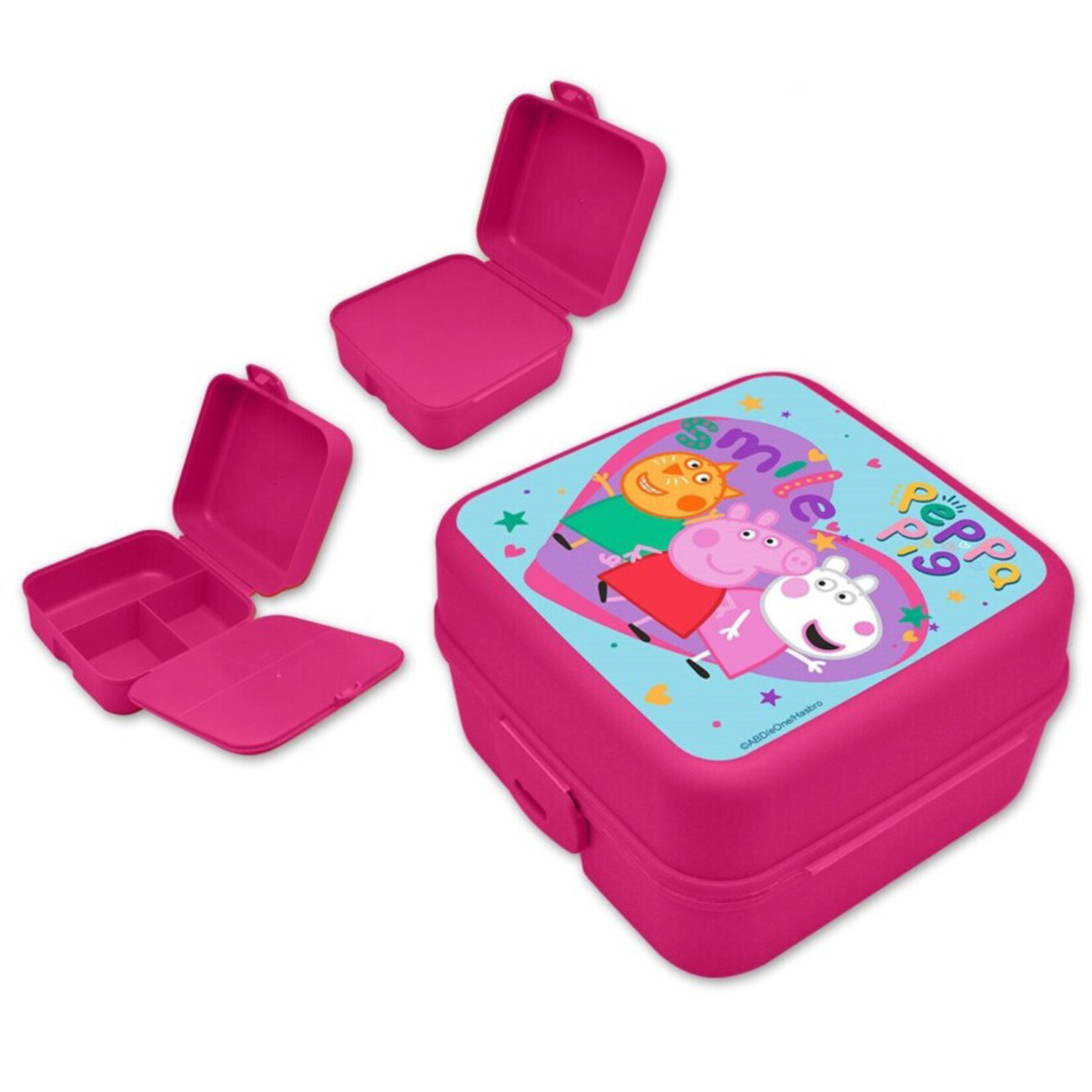 Peppa Wutz Smile Mehrfach-Snackbox, Sandwichbox