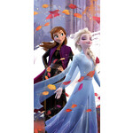 Disney Frozen Disney Eiskönigin Leaves Handtuch, Strandhandtuch 70x140 cm