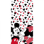 Disney Minnie, Mickey LoveHandtuch, Strandhandtuch 70x140 cm