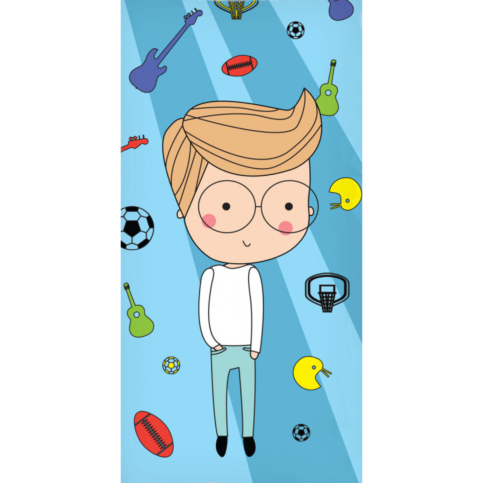 Junge Badetuch 70*140 cm