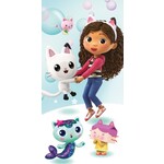 Gabby's Dollhouse Handtuch, Strandhandtuch 70*140 cm