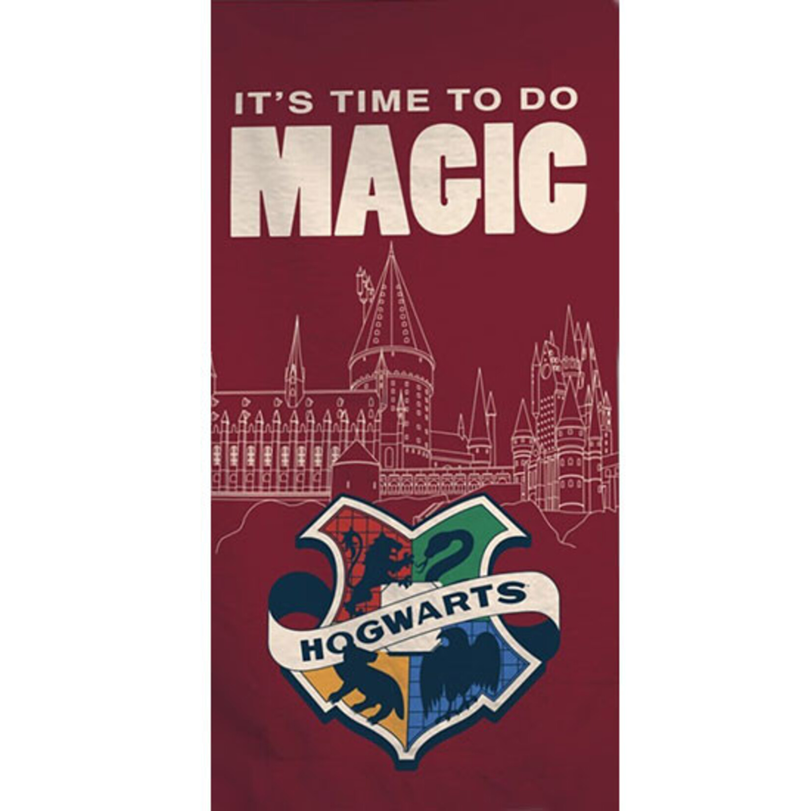 Harry Potter Harry Potter Magic Handtuch, Strandhandtuch 70x140 cm