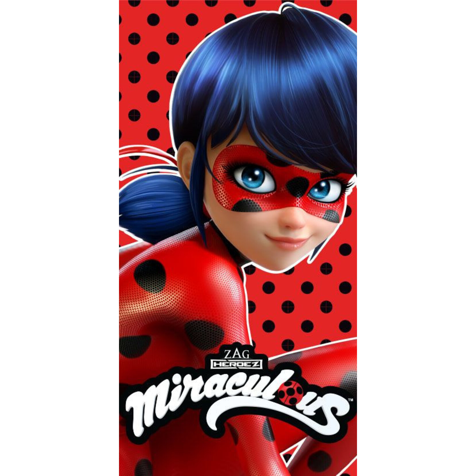 Miraculous Ladybug Badetuch 70*140 cm