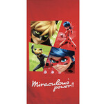 Miraculous Ladybug Power Handtuch, Strandhandtuch 70x140 cm (Fast Dry)