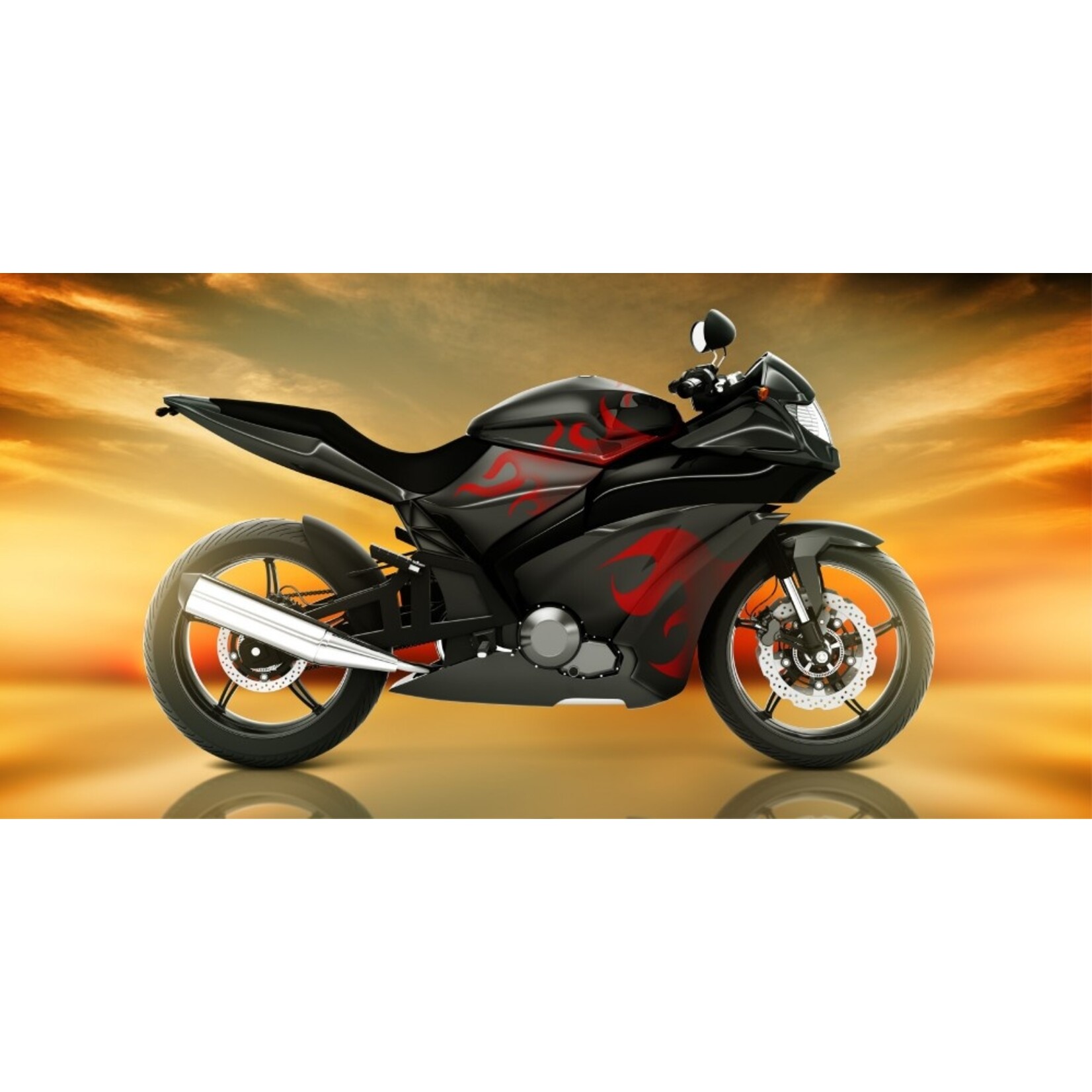 Motorrad Badetuch 70*140 cm