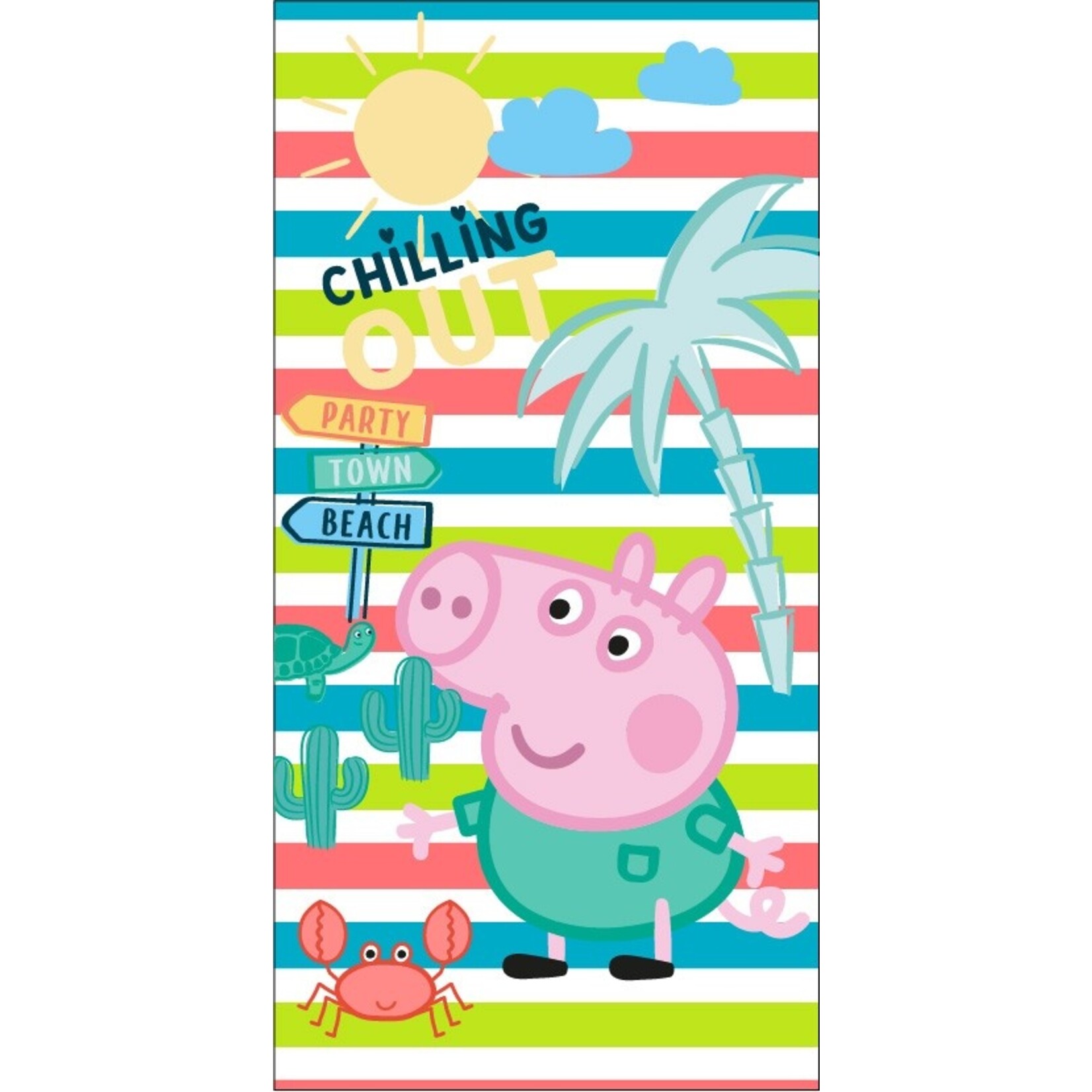 Peppa Wutz Badetuch 70*140 cm (Fast Dry)