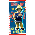 Fireman Sam Badetuch Be awesome 70*140 cm