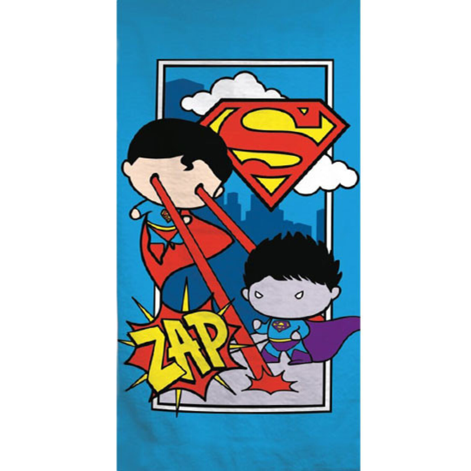 Superman Laser Handtuch, Strandhandtuch 70x140 cm