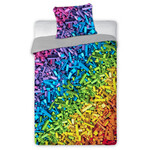 Ziegel, Lego gemusterte Bettwäsche Colorful 140—200cm, 70—90 cm