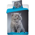 Katze Grey Bettwäsche 140—200 cm, 70—90 cm
