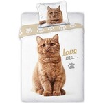 Katze Love Bettwäsche 140—200 cm, 70—90 cm
