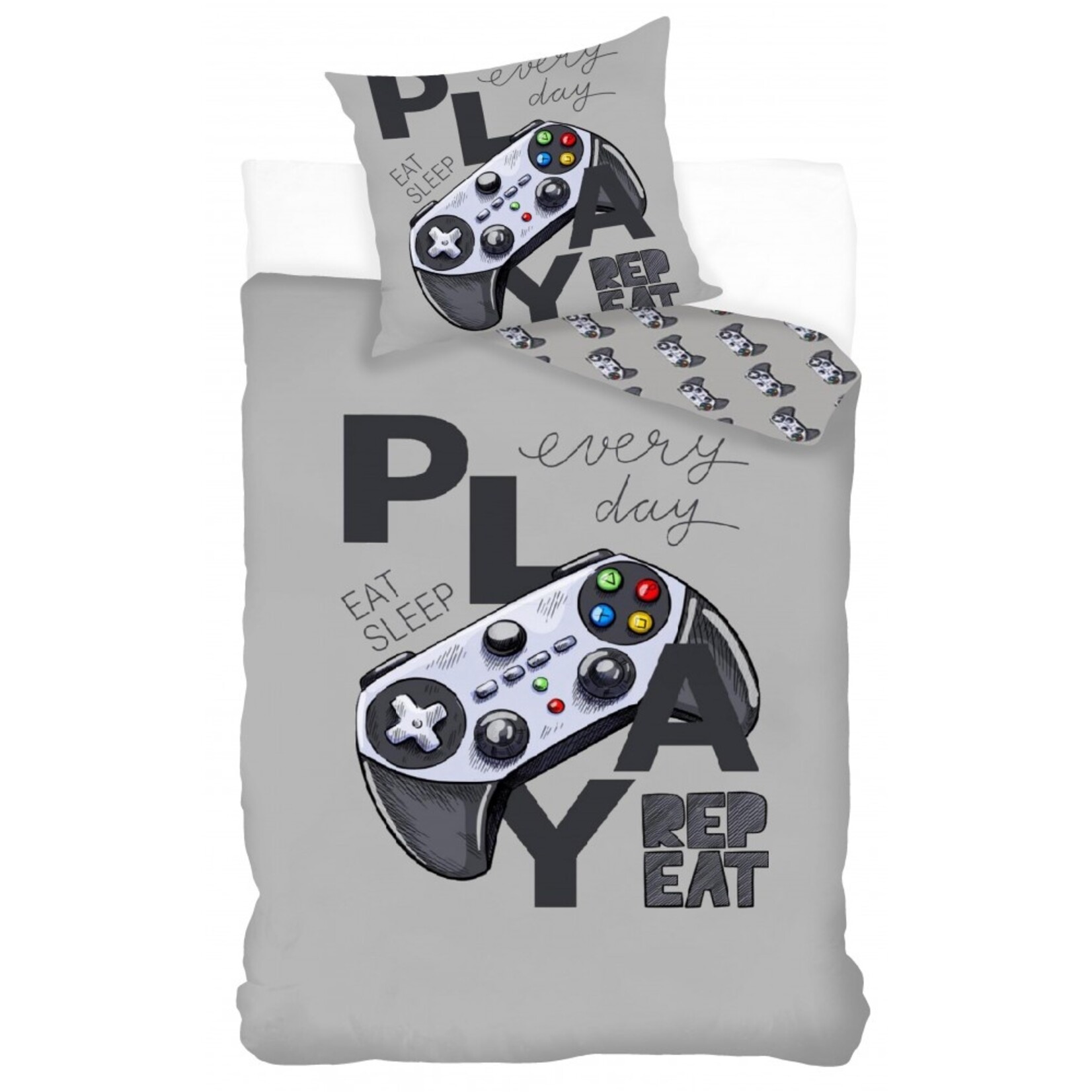 Gamer Bettwäsche 140—200 cm, 70—90 cm