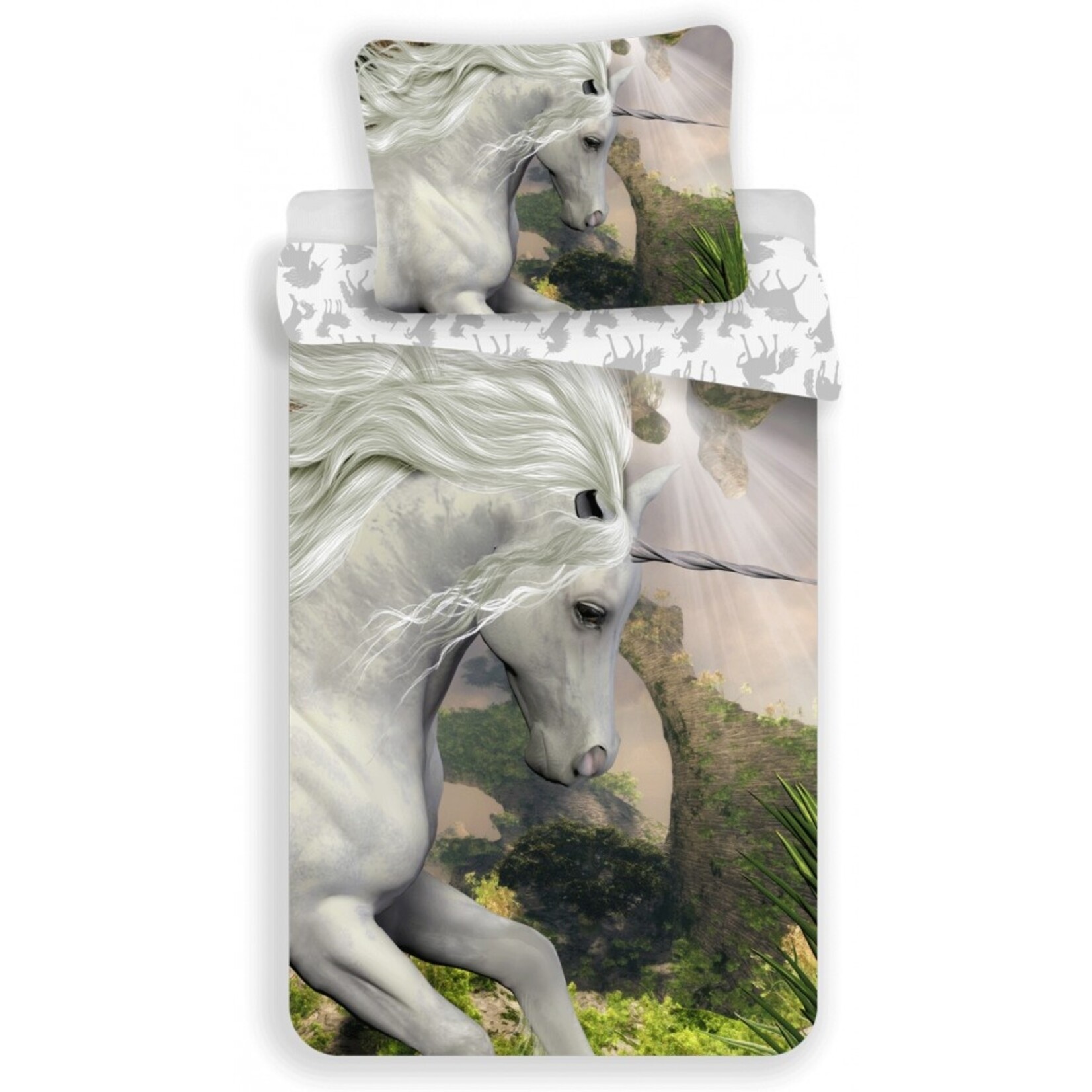 Unicorn Bettwäsche 140—200 cm, 70—90 cm