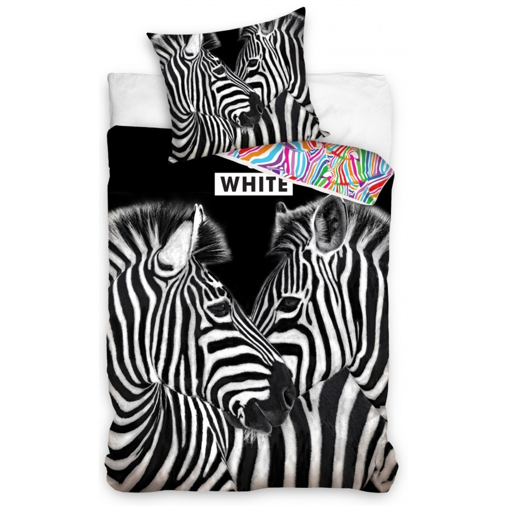 Zebra Bettwasche 140—200cm, 70—90 cm
