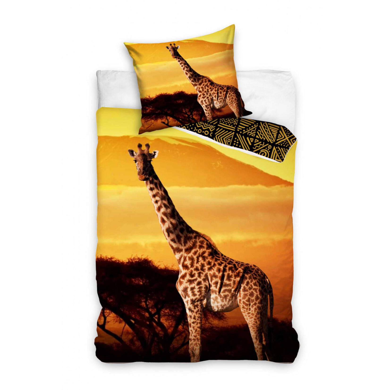 Giraffe Bettwäsche 140x200cm, 70x90 cm