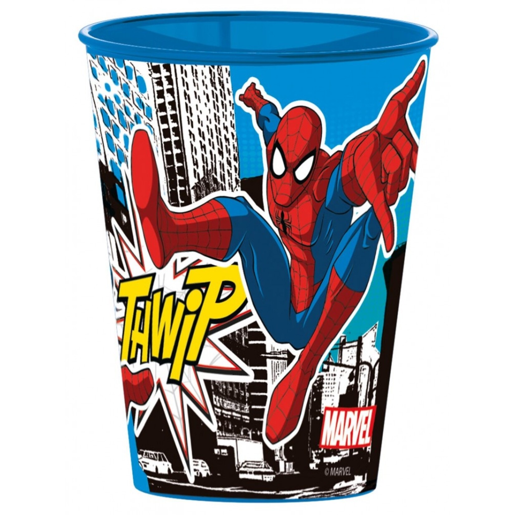Spiderman Trinkglas Plastik 260 ml
