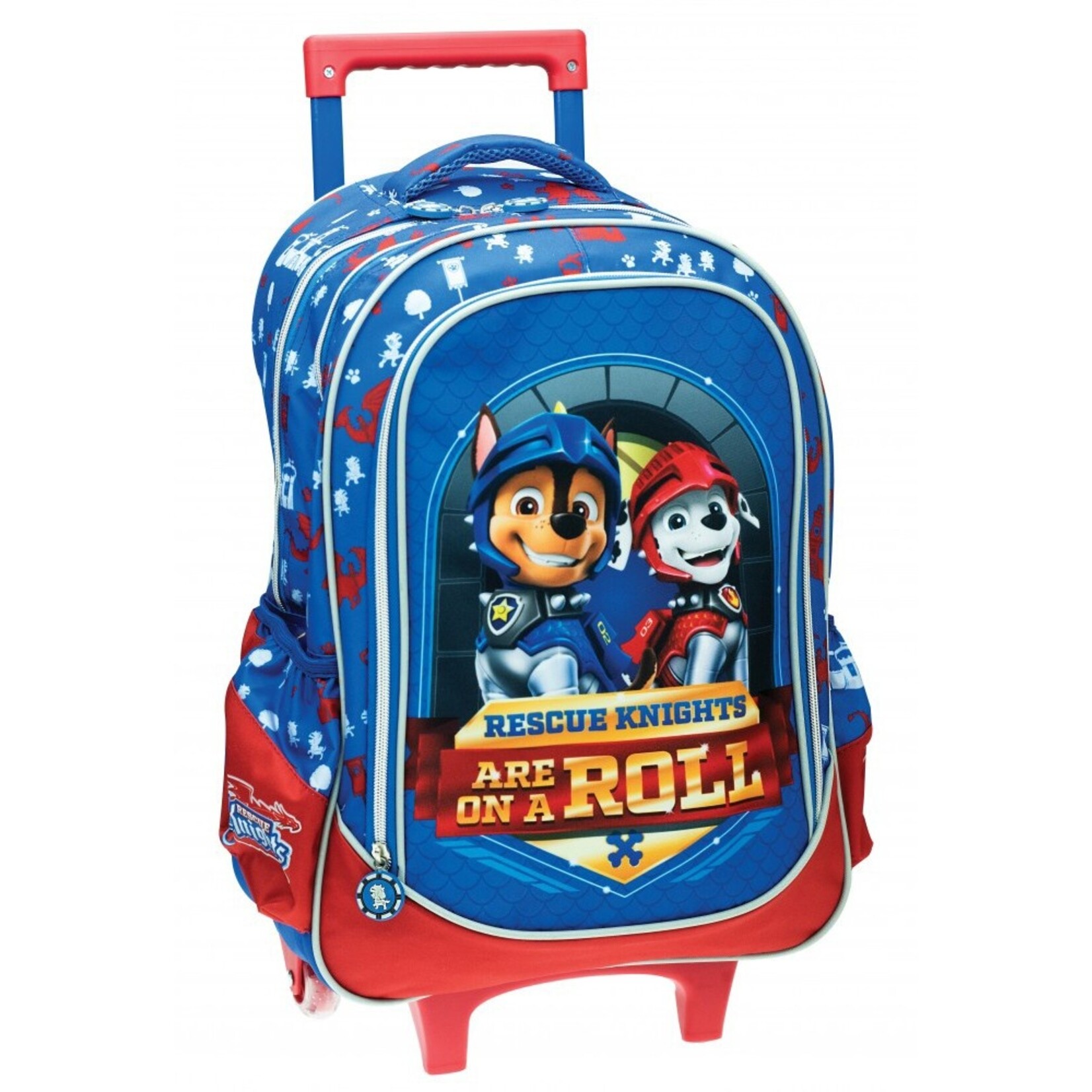 Paw Patrol Paw Patrol Knights Rollender Schulrucksack, Rucksack 46 cm