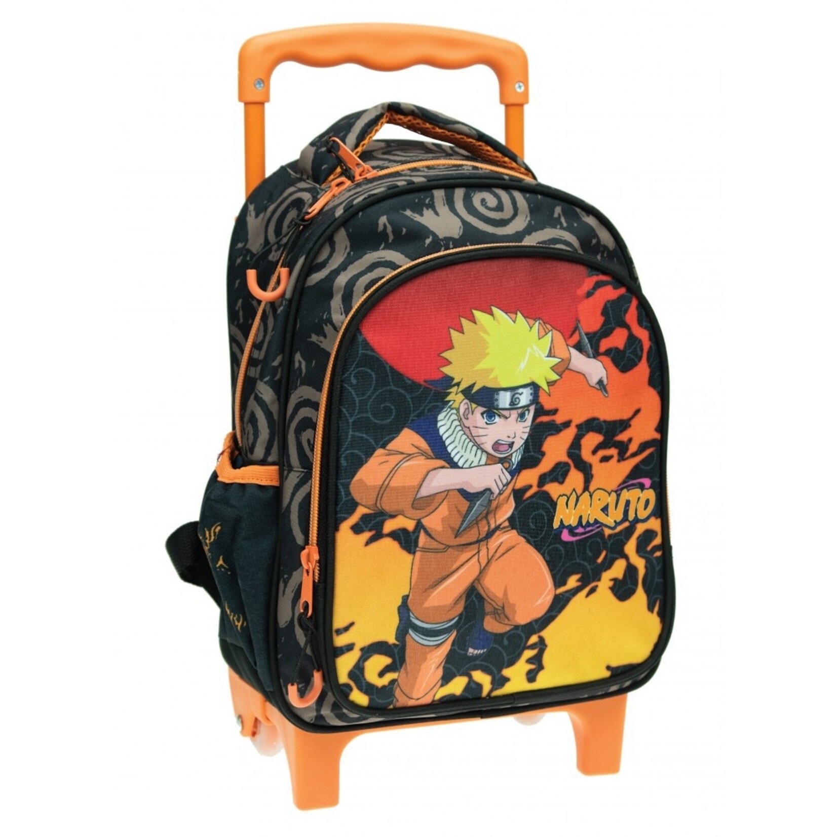 Naruto Naruto Rollender Rucksack mit Rollen, Rucksack 30 cm